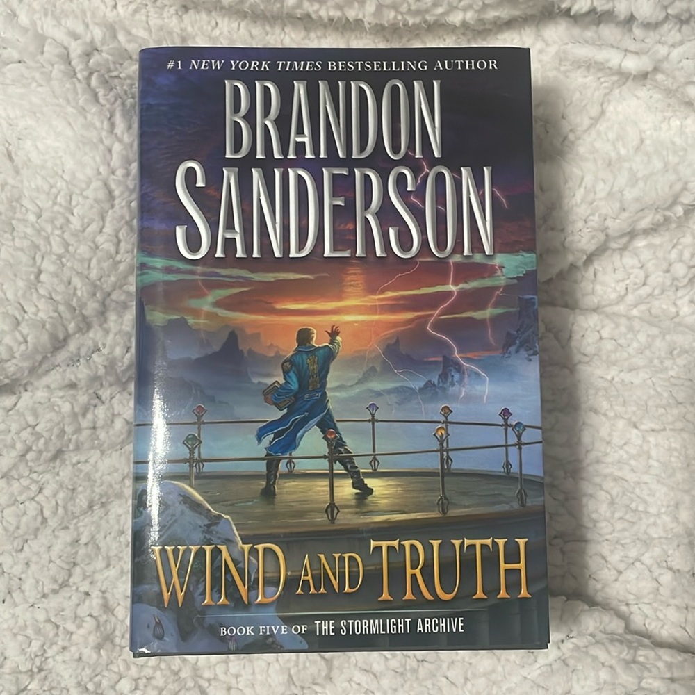 Brandon Sanderson Wind and Truth- BRAND NEW